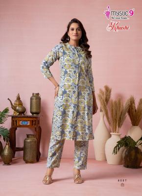 Mystic9 khushi vol 8 coord set bombay market surat online shopping